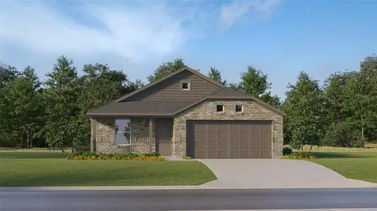 New construction Single-Family house 2004 Welsh Ln, Aubrey, TX 76227 Newlin- photo 0