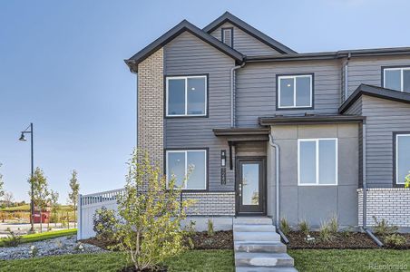 New construction Townhouse house 1240 South Algonquian Street, Aurora, CO 80018 - photo 0