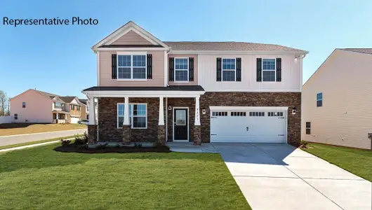 New construction Single-Family house 7560 Nolen Farm Dr, Gastonia, NC 28056 plan Columbia - image