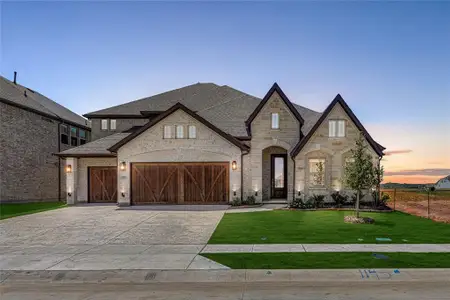 New construction Single-Family house 1145 Hitching Post Wy, Oak Point, TX 75068 plan Primrose FE V - image