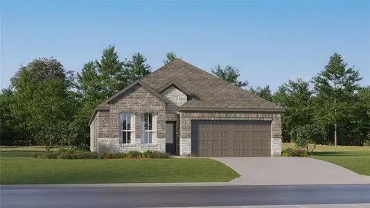 New construction Single-Family house 31517 San Floro Dr, Huffman, TX 77336 plan Clearwater - image