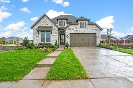 New construction Single-Family house 1905 Finn Avenue, Van Alstyne, TX 75495 Denton Plan- photo 0