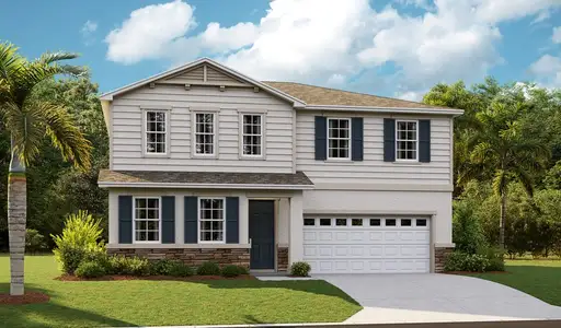 New construction Single-Family house 86 Waterstone Lp, Tavares, FL 32778 plan Tourmaline - image