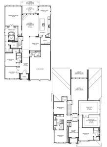 New construction Single-Family house 1912 Bighorn Trl, New Braunfels, TX 78132 plan 3994W - image