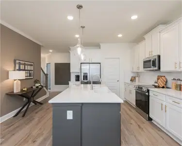 New construction Townhouse house 6017 Silverbell Dr, Flowery Branch, GA 30542 - image 7
