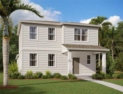 New construction Single-Family house 2419 Zuni Rd, St. Cloud, FL 34771 Trimble Homeplan- photo 0