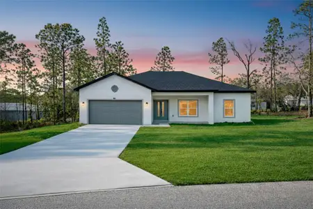 New construction Single-Family house 1813 W Hialeah Dr, Citrus Springs, FL 34434 - image