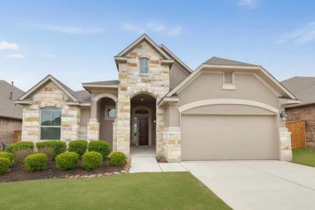 New construction Single-Family house 100 Ridgewell Lp, Georgetown, TX 78633 plan Owen - image