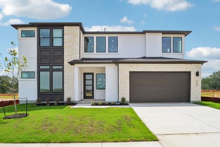 New construction Single-Family house 194 Christian Springs Dr, Kyle, TX 78610 plan 5051 - image
