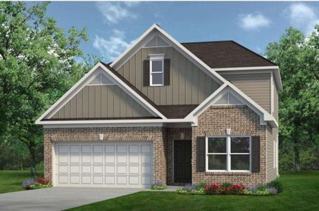 New construction Single-Family house 373 Roxeywood Way, Winder, GA 30680 The Caldwell- photo 0