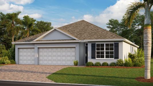 New construction Single-Family house 723 Foxtail St E, Lehigh Acres, FL 33974 plan MADISON - image