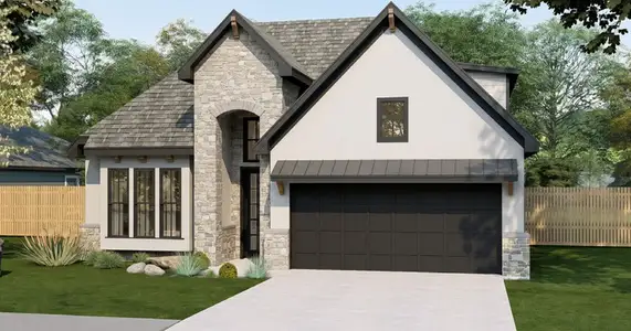 New construction Single-Family house 119 Stetson Ct, Cedar Creek, TX 78612 plan 2012SSLGR - image