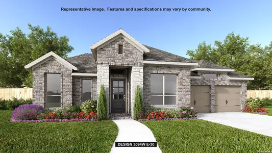 New construction Single-Family house 2911 Flathead Rdg, San Antonio, TX 78245 plan 3094W - image