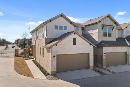 New construction Townhouse house 2500 Forest Creek Dr, Unit 101, Round Rock, TX 78665 Champagne (1815-CS-20)- photo 1 1