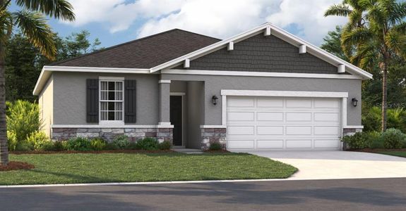 New construction Single-Family house 3874 Sylvan Dr, Titusville, FL 32796 The Portland- photo 0