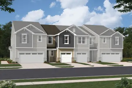 New construction Townhouse house 1227 Vibrant Rd, Charlotte, NC 28215 plan Aurora - image