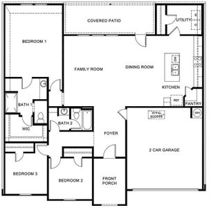 D.R. Horton's Coleman floorplan - All Home and community information, including pricing, included features, terms, availability and amenities, are subject to change at any time without notice or obligation. All Drawings, pictures, photographs, video, square footages, floor plans, elevations, features, colors and sizes are approximate for illustration purposes only and will vary from the homes as built.