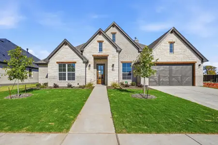 New construction Single-Family house 498 Windchase Dr, Haslet, TX 76052 plan The Edinburg - image