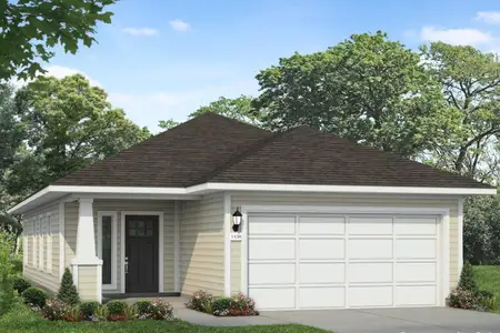 New construction Single-Family house 2714 Towy Rd, Pflugerville, TX 78660 plan Edgebrooke 1450 - image