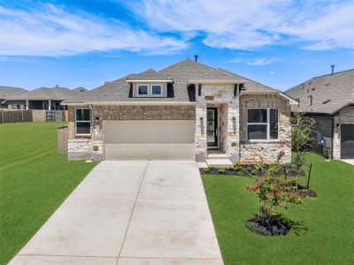 New construction Single-Family house 112 Salado Creek Trl, Bastrop, TX 78602 plan Lanport - image