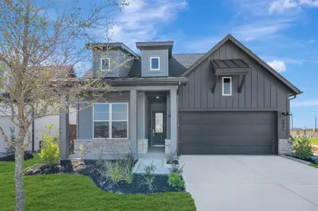 New construction Single-Family house 6431 Haltwhistle Ln, Katy, TX 77493 plan The Columbus - image