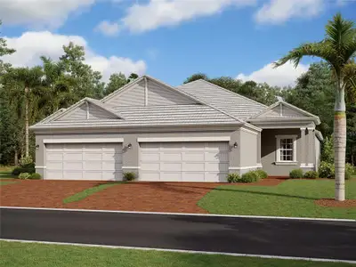 New construction Single-Family house 18080 Cherished Lp, Lakewood Ranch, FL 34211 plan Topaz - Villas - image