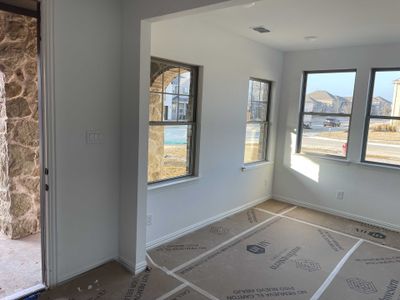 Dining Room Construction Progress