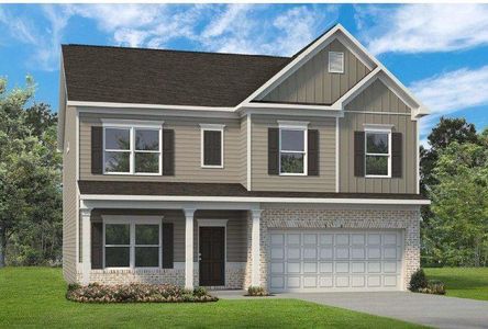 New construction Single-Family house 553 Grover St, Hoschton, GA 30548 - image