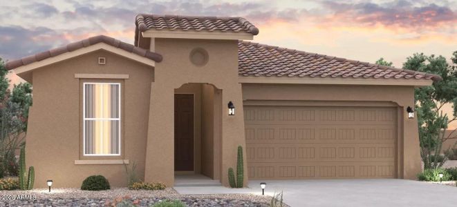 New construction Single-Family house 32359 N 123Rd Dr, Peoria, AZ 85383 plan Clover - image
