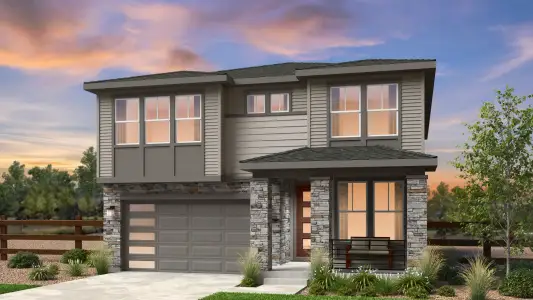 New construction Single-Family house 8731 Pennycress Dr, Littleton, CO 80125 plan Ridgway - image