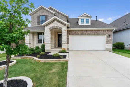 New construction Single-Family house 116 Rocking Chair Dr, Georgetown, TX 78633 Thornton- photo 0