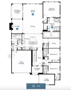 New construction Single-Family house 7293 Canyon Sky Trl, Castle Pines, CO 80108 5086 Haven Elevation C - Modern Prairie- photo 1 1