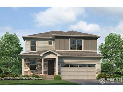 New construction Single-Family house 343 Hummingbird Ln, Johnstown, CO 80534 Sienna- photo 0