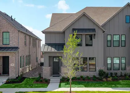New construction Townhouse house 2845 Chisos Red Rd, McKinney, TX 75071 plan Hansen - image
