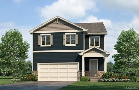 New construction Single-Family house 11750 Foraker Ln, Colorado Springs, CO 80925 plan ELM - image