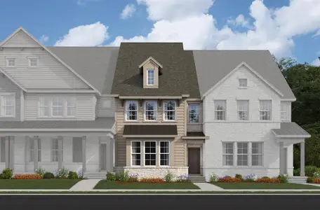 New construction Townhouse house 7868 Manilla Dr, Rowlett, TX 75088 plan Caspian - image