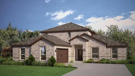 New construction Single-Family house 4920 Simmental Dr, Arlington, TX 76001 plan Brook Meadow - image