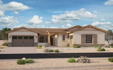 New construction Single-Family house 21094 E Orion Ct, Queen Creek, AZ 85142 plan Belmonte - image