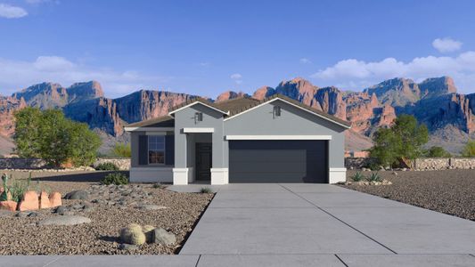 New construction Single-Family house 38150 W Giallo Ln, Maricopa, AZ 85138 plan Gull - image