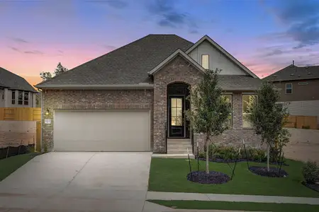 New construction Single-Family house 1425 Corduroy Ln, Georgetown, TX 78633 plan Somerset - Single Family Homes - image