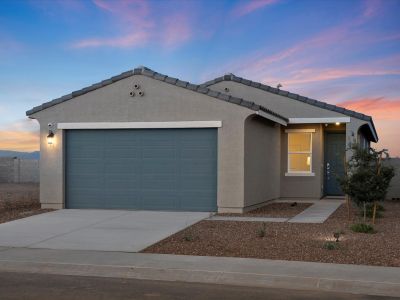 New construction Single-Family house 3122 E Hayden Rose Avenue, San Tan Valley, AZ 85143 Ezra Select- photo 0