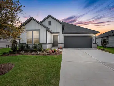 New construction Single-Family house 7826 Shimmering Star Ln, Cypress, TX 77433 plan Somerville - image