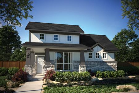 New construction Single-Family house 367 Porter Country Pkwy, Buda, TX 78610 plan Decker - image