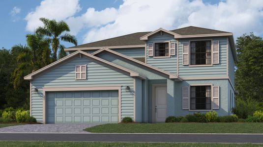 New construction Single-Family house 3543 Night Star Ter, Parrish, FL 34219 Amalfi- photo 0 0