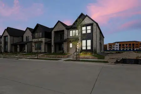 New construction Townhouse house 2828 Yampa Dr, McKinney, TX 75071 plan Holly - image