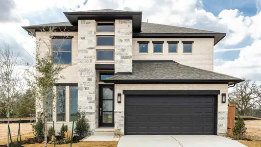 New construction Single-Family house 332 Maddy Wy, Bastrop, TX 78602 plan 2442W - image