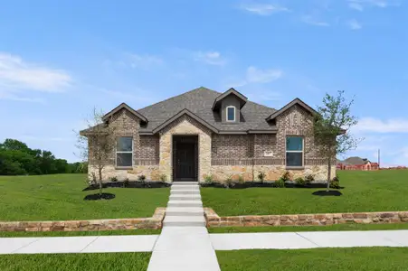New construction Single-Family house 2817 Hay Ln, Midlothian, TX 76065 plan Salinas - image