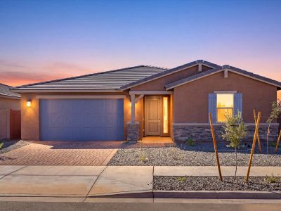 New construction Single-Family house 15831 W Honeysuckle Dr, Surprise, AZ 85387 plan Lennon - image