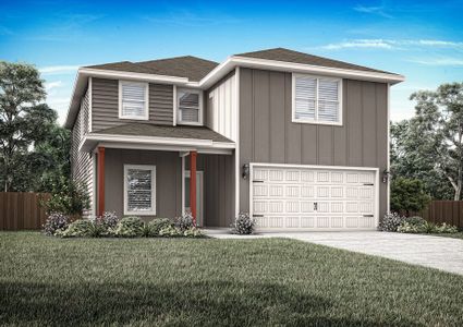 New construction Single-Family house 116 N Island Dr, Terrell, TX 75160 plan Iris - image