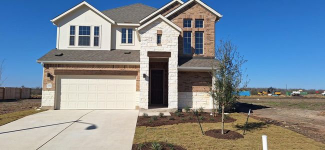 New construction Single-Family house 13816 Scarlett Song Dr, Elgin, TX 78621 Enclave Series - Tahiti- photo 0